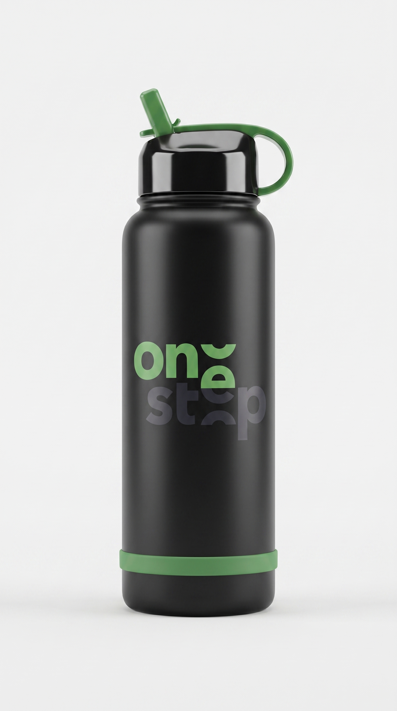 One Step branded reusable water bottle