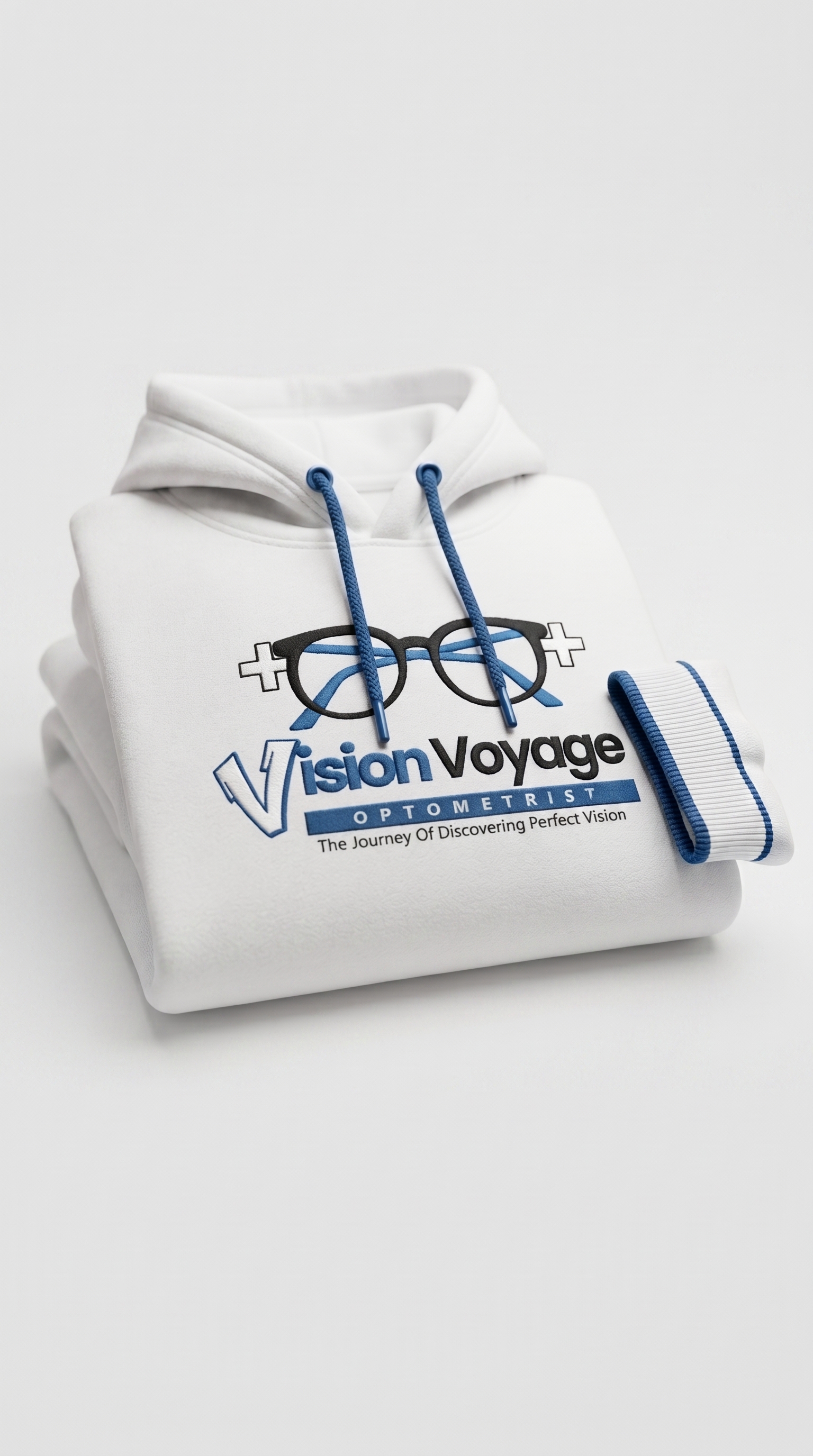 Vision Voyage branded hoodie