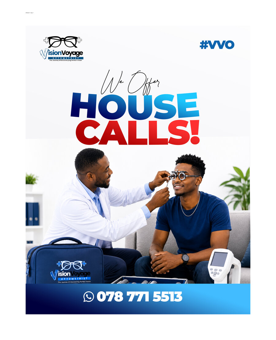 Vision Voyage poster - House calls service